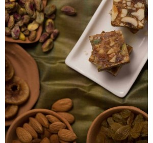 Almond House Anjeer  Dryfruit Burfi