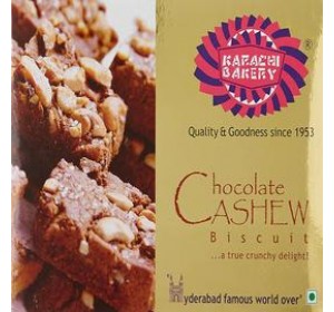 Buy Chocolate Cashew Biscuits & Fruit Biscuits - Karachi Bakery at indiansbasket.com