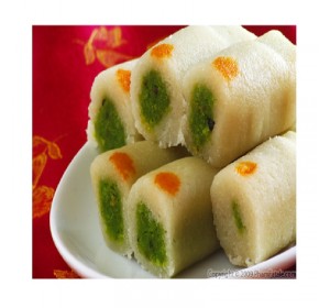 Kaju Pista Roll  - Sampradaya Sweets