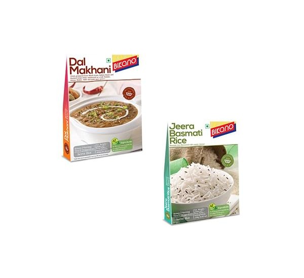 Bikano Dal makhani and Jeera rice