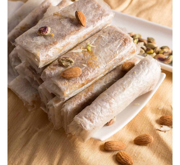 Almond House Bellam Dry Fruit Pootharekulu - 6 Pcs